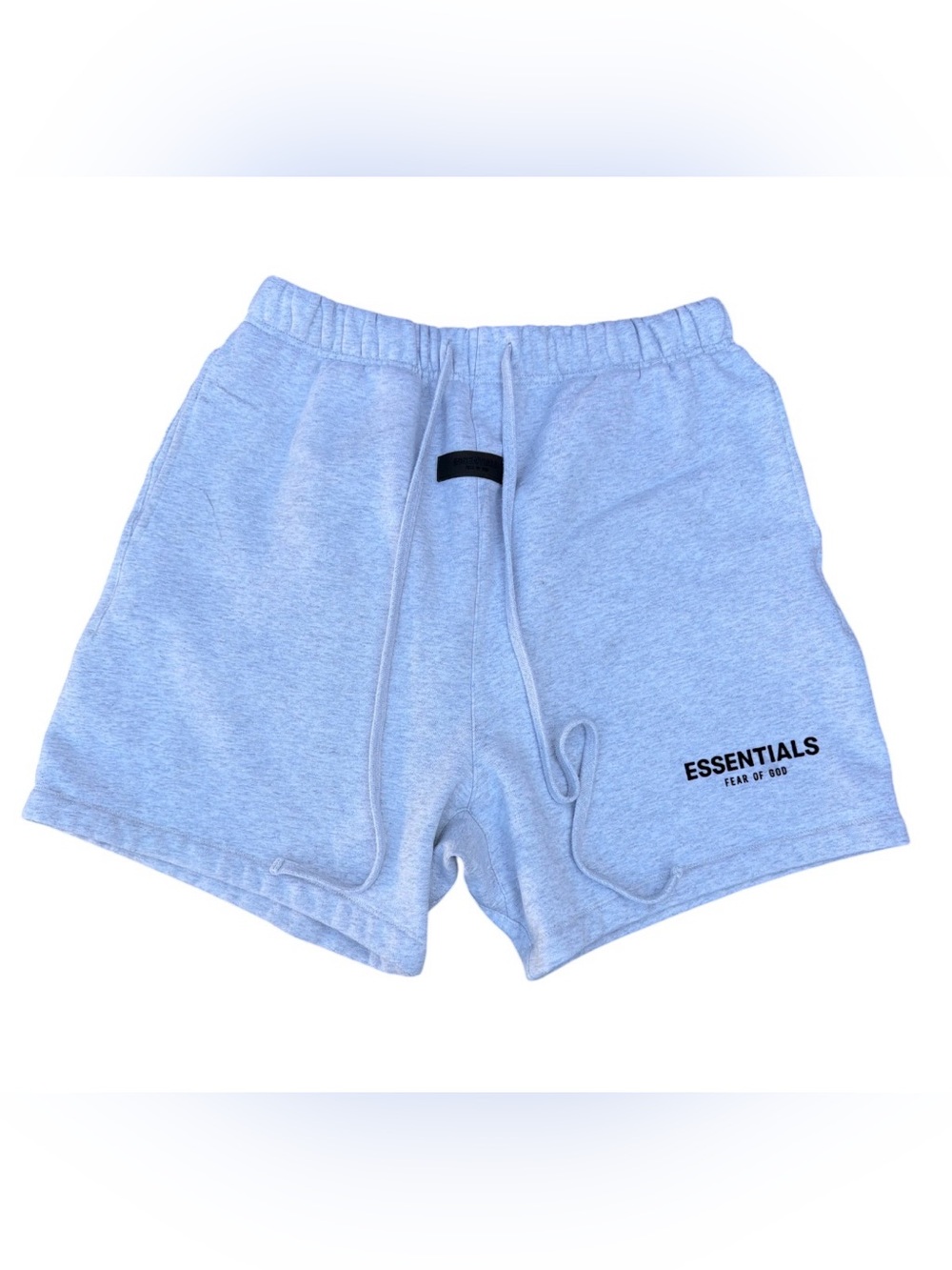Essentials Men's Light Heather Gray Athletic Shorts
